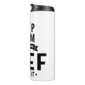 Chef-werk Titel titel Cadeau Thermosbeker (Geroteerd rechts)