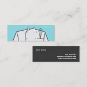 Chef Whisk-Visitekaartje Mini Visitekaartje (Voorkant / Achterkant)