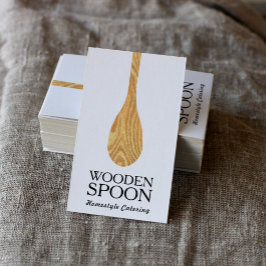 Chef Wooden Spoon Homestyle Catering Visitekaartje