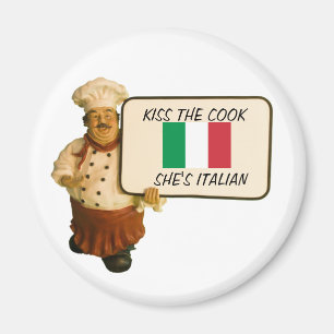 Chef zegt dat hij de kook heeft magneet