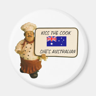 Chef zegt dat hij de kook heeft magneet
