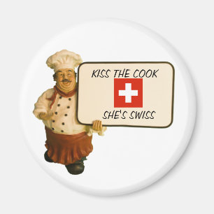 Chef zegt dat hij de kook heeft magneet
