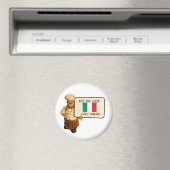 Chef zegt kus de kok magneet (Insitu (Vaatwasser))