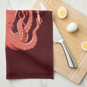 Chefalopod | Octopus Chef Funny Pun Theedoek (Quarter Fold)