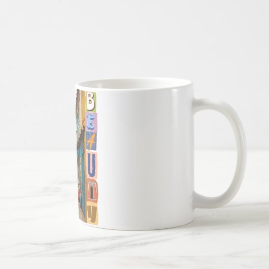 Chefchaouen: A Blue Symphony in the Heart of Moroc Koffiemok (Rechts)