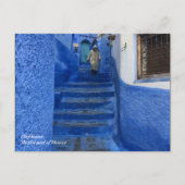 Chefchaouen - de blauwe stad Marokko Briefkaart (Voorkant)