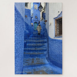 Chefchaouen - de blauwe stad Marokko Legpuzzel