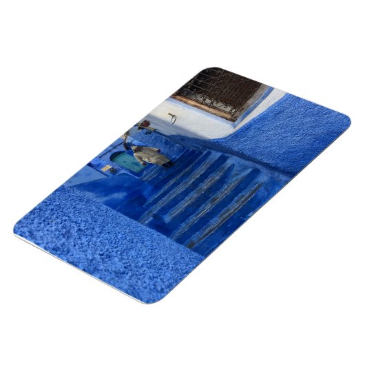 Chefchaouen - de blauwe stad Marokko Magneet (Linkerzijde)