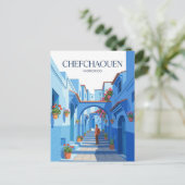 Chefchaouen Marokko Briefkaart (Staand voorkant)