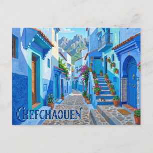 Chefchaouen Marokko Briefkaart