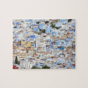 Chefchaouen, Marokko Legpuzzel