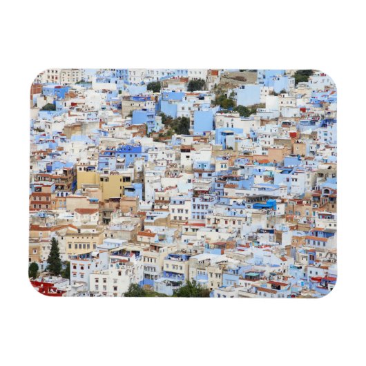 Chefchaouen, Marokko Magneet (Horizontaal)