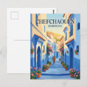 Chefchaouen, Marokko Marokko Briefkaart (Voorkant / Achterkant)