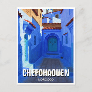 Chefchaouen Marokko Reizen Briefkaart