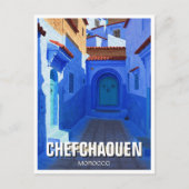 Chefchaouen Marokko Reizen Briefkaart (Voorkant)