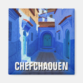 Chefchaouen Marokko Reizen Magneet