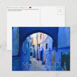 Chefchouen, Marokko Briefkaart