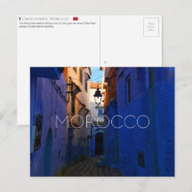 Chefchouen, Marokko Briefkaart
