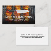 Chefmes | Grill | Chichkebab Visitekaartje (Voorkant / Achterkant)