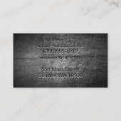 Chefmes | Steak Visitekaartje (Achterkant)