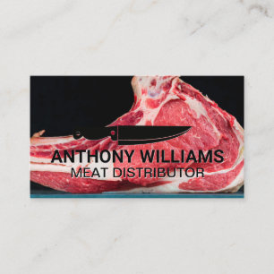 Chefmes   Steak Visitekaartje