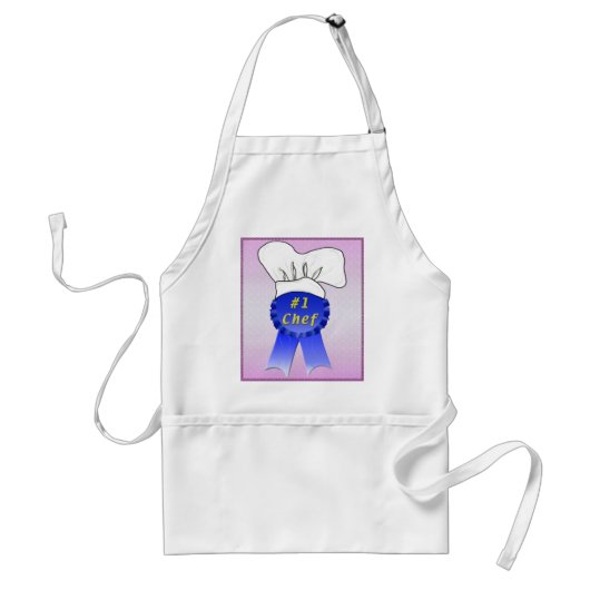 Chefs Aprons voor vrouwen Standaard Schort (Voorkant)