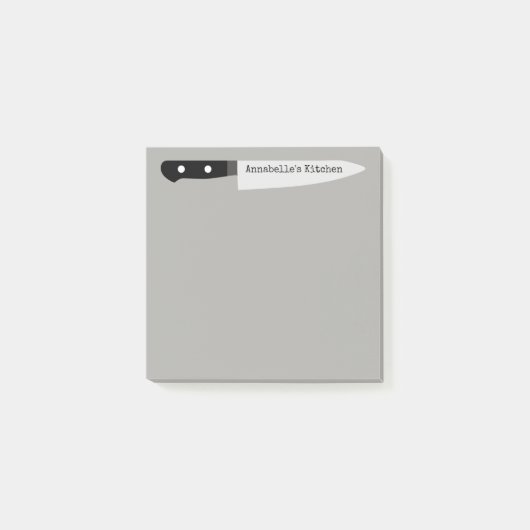 Chef's Carving Knife personaliseren Post-it® Notes (Voorkant)