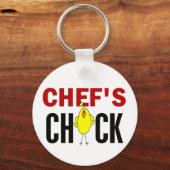 Chef's Chick Sleutelhanger (Voorkant)