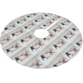 CHEF'S CHRISTMAS TREE SKIRT KERSTBOOM ROK (Gekanteld)
