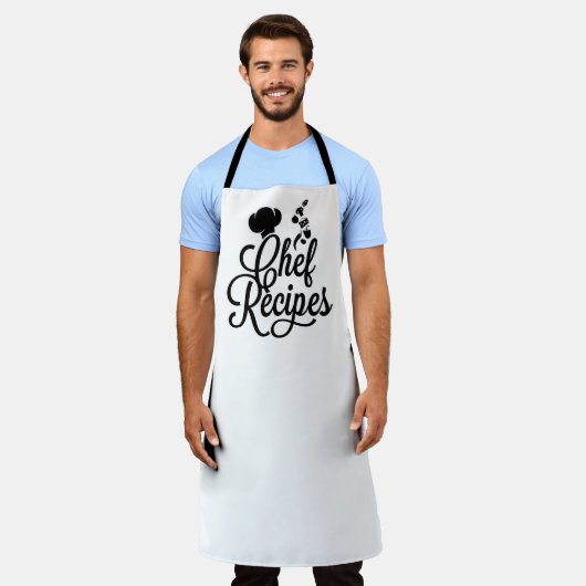 Chef's Delight: Culinaire Vreugde Collectie Schort (Gedragen)