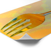 Chefs Fork Poster (Hoek)
