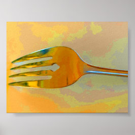 Chefs Fork Poster