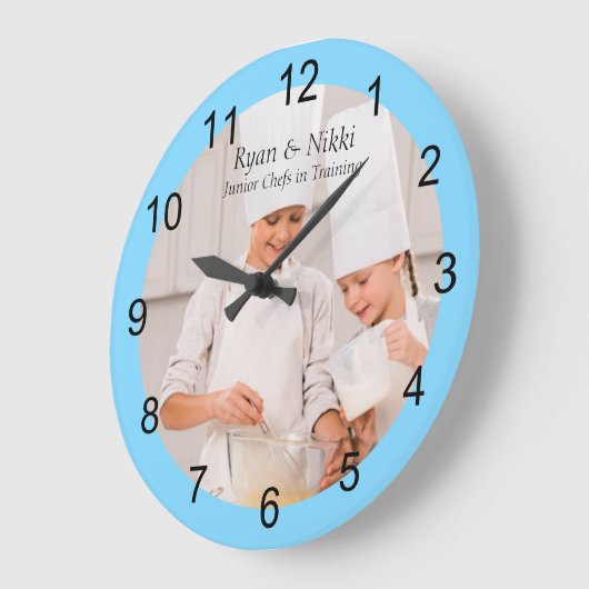 Chefs in training wandklok (Hoek)