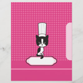 Chef's Kat ontvangt pagina's - geïllustreerd
