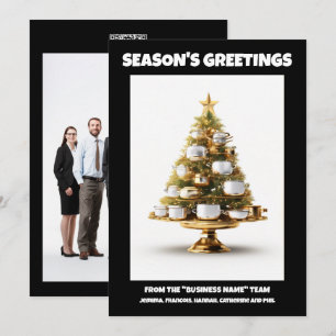 Chefs Kerstboom vakantie zakelijke catering Feestdagenkaart