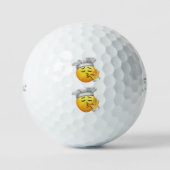 Chefs Kiss Emoji 12 pack titlist golfballen (Voorkant)