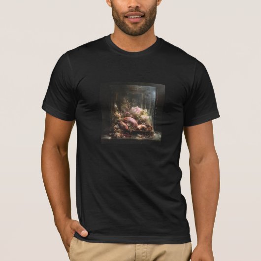 Chef's Kiss — Gothic Fine Art T-Shirt (Voorkant)
