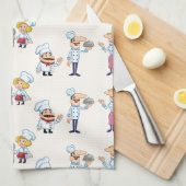 Chefs koken keukenhanddoeken (Quarter Fold)