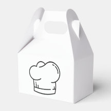 Chef's Paper Favor Box