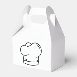 Chef's Paper Favor Box Bedankdoosjes
