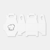 Chef's Paper Favor Box Bedankdoosjes (Uitgevouwen)