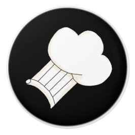Chefs pet cartoon keramische knop