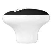 Chefs pet cartoon keramische knop (Zijkant)