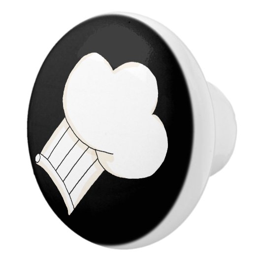 Chefs pet cartoon keramische knop (Rechts)