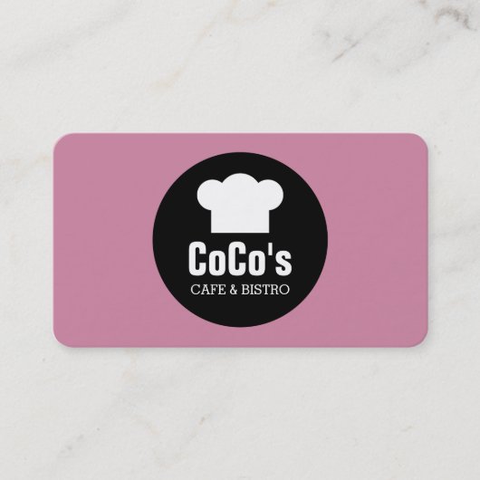 Chef's Pet Circle - Cashmere Roos Visitekaartje (Voorkant)