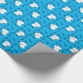 Chefs Pet Forks Spoons Culinair Pattern Cook Gift Cadeaupapier (Hoek)