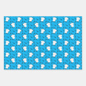 Chefs Pet Forks Spoons Culinair Pattern Cook Gift Inpakpapier Vel (Voorkant)