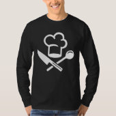 Chefs Pet Knife T-shirt (Voorkant)
