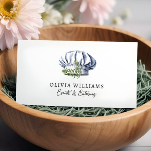 Chefs Pet Persoonlijke Chef & Catering Visitekaartje