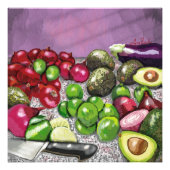 'Chef's Prep' still life Foto Afdruk (Voorkant)